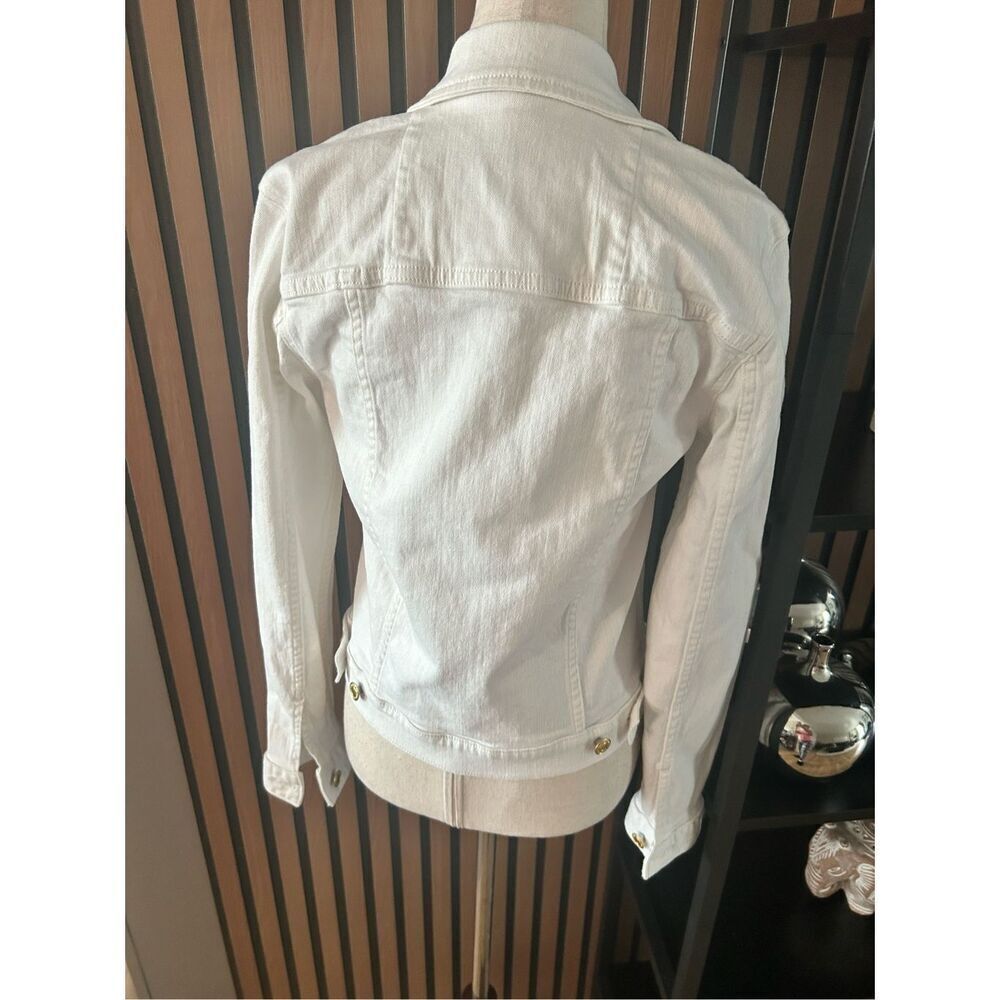 Michael kors white jean jacket size xs - Picture 4 of 6